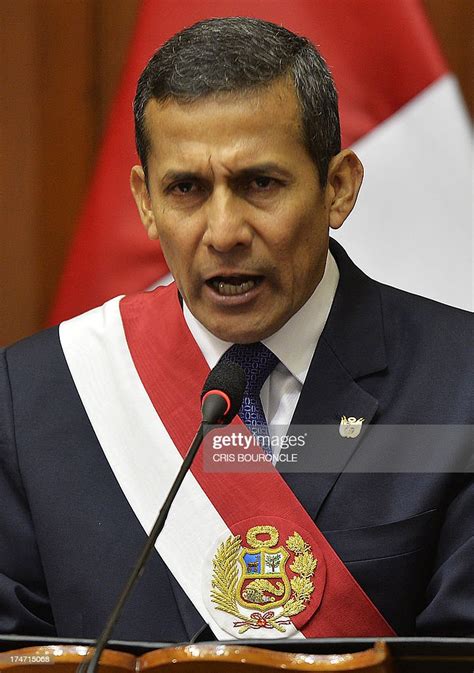 Peruvian President Ollanta Humala Delivers A Speech At The Congress News Photo Getty Images