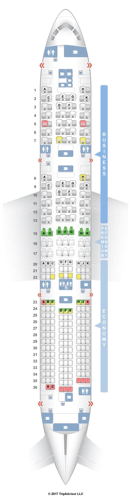 Seatguru Seat Map Ana Boeing 787 9 789 Layout 5