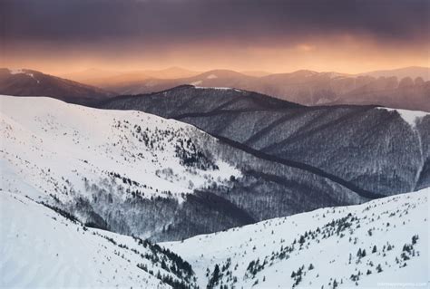 Winter Carpathians Mountains Ukraine Biletskiy Evgeniy Photography
