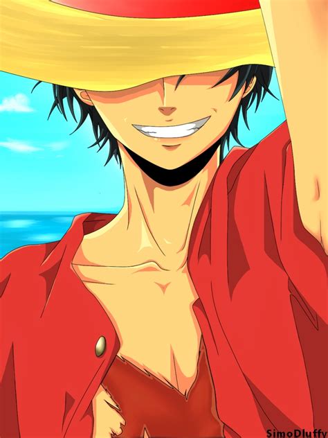 Luffy and shanks wallpaper, anime, one piece, monkey d. Luffy One Piece - Monkey D. Luffy fan Art (37712160) - fanpop