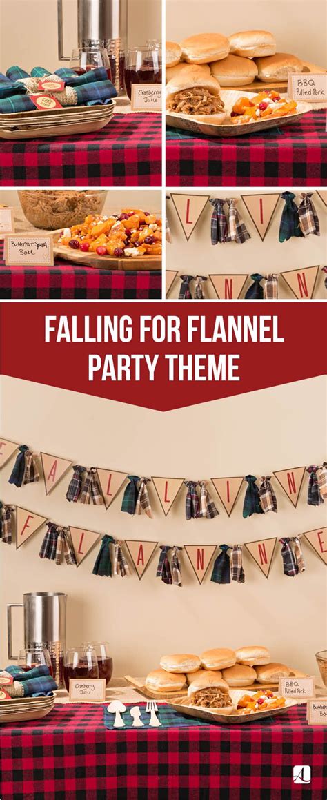 Get Fall Festive With A Flannel Party American Lifestyle Magazine Flannel Party Favorite