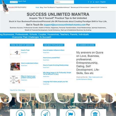 Success Unlimited Mantra Webvilla