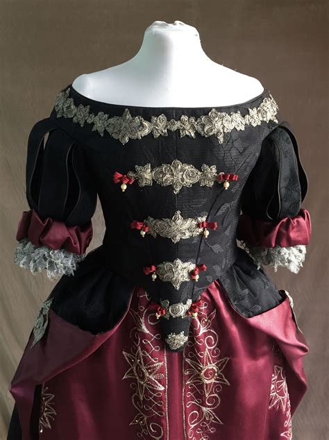 1700s Baroque Costume Vestito Storico Abiti Ready To Wear