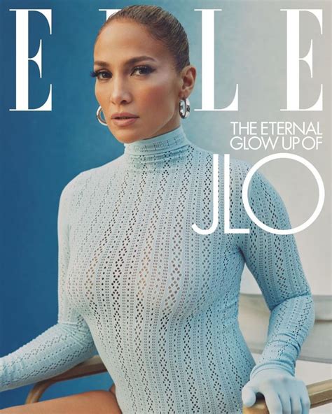 Jennifer Lopez For Elle Magazine February 2021 Elle Magazine Fashion