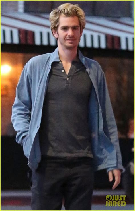 + add or change photo on imdbpro ». Andrew Garfield Debuts New Blond Locks While Shopping in ...