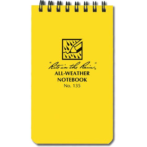 All Weather Pocket Notebook 3x5 India Tanotis