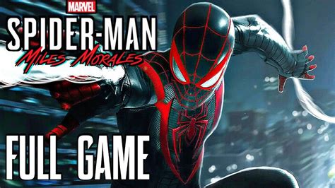 Spider Man Miles Morales Gameplay Walkthrough Full Game