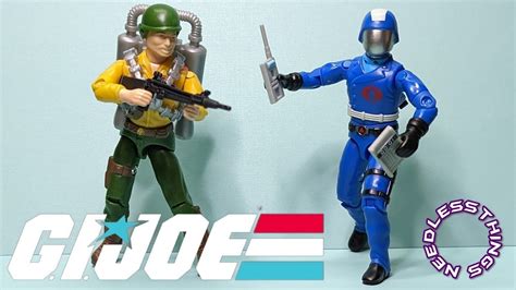 Gi Joe Retro Collection Duke Vs Cobra Commander Needless Unboxing