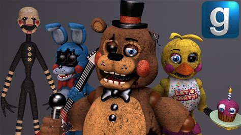 Gmod FNAF Review Brand New FNAF Withered Toy Animatronics Pill Pack YouTube