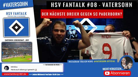 (unofficial) latest news from 2. HSV NEWS Fantalk #08 🖤🤍💙 | SC Paderborn vor der Brust