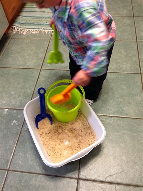 Indoor Sandbox Sensory Bin My Mini Adventurer