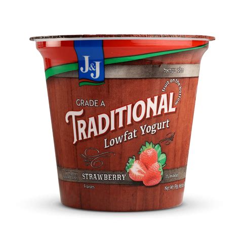 jandj dairy vanilla traditional lowfat yogurt 6 oz