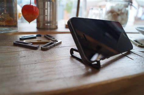 Tistand Iphone Stand Doubles As A Keychain
