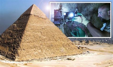 egypt great pyramid exposed after tiny robot explores mystery shaft in queen s chamber world