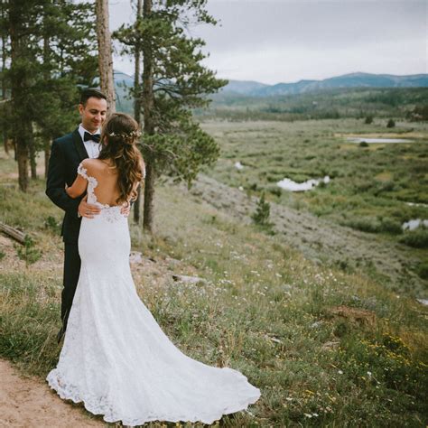 Cassie And Mike Devils Thumb Ranch Wedding Sweetly Paired
