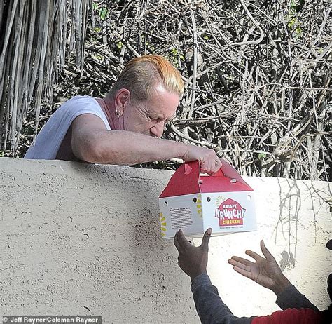 Sex Pistols Rocker John Lydon Is Handed Takeaway Chicken Delivery Over