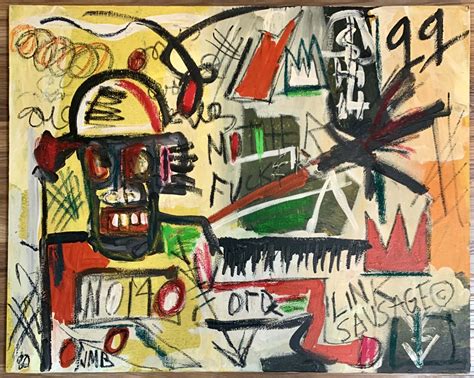 Sold Price Jean Michel Basquiat Oil On Canvas Work V18000 October