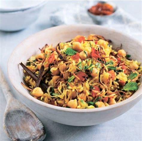 Chickpea Pilau From The Complete Indian Regional Cookbook 300 Classic