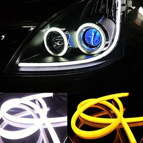 2pcslot 30cm Super Bright Daytime Running Lights Led Car Steering