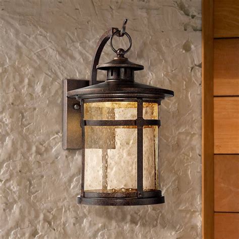Franklin Iron Works Callaway 11 12 Rustic Bronze Led Outdoor Light