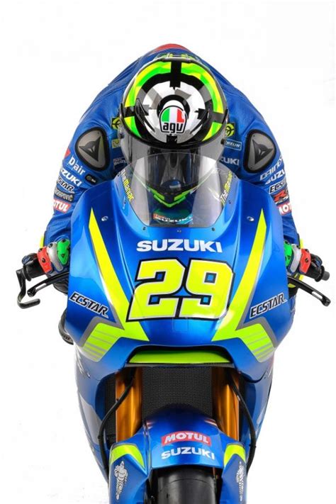 2017 suzuki motogp team launched with new gsx rr andrea iannone comes onboard