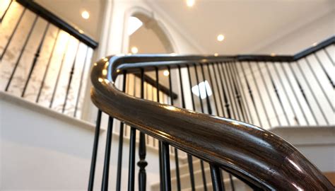 Continuous Handrails Precision Timber Handrails By Clive Durose