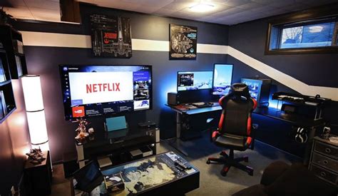 40 Best Video Game Room Ideas Cool Gaming Setup 2020
