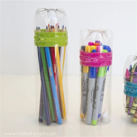 4 Cara Membuat Tempat Pensil Dari Botol Bekas Hasilnya Keren