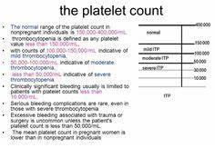 Normal Platelet Count Range 9 Platelets Low Platelets Low