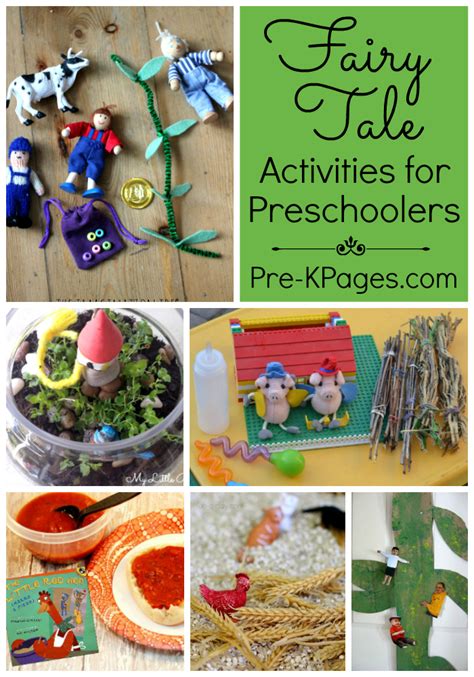 A Collection Of Fairy Tale Activities Pre K Pages Li Linguas