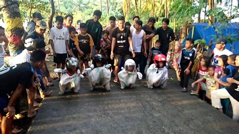 Lombah Lari Karung Pantai Kasambang Tapalang Mamuju Mantap Youtube