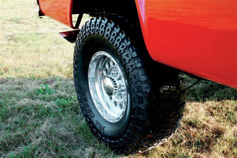 1970 Dodge Crew Cab Cummins Swap Power Wagon Wheel Close Up No Car