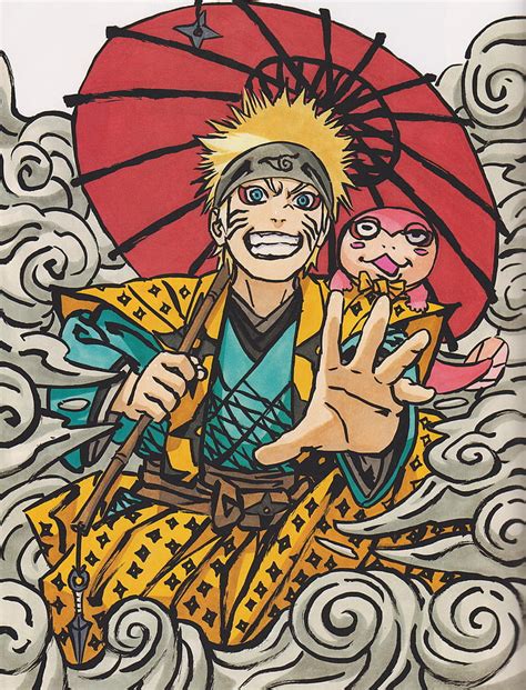 Ilustración De Naruto Naruto Shippuuden Uzumaki Naruto Masashi