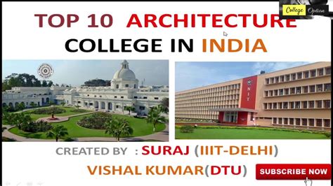 top 10 b arch colleges in india 2022 fees seats college type of top architecture college