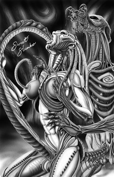 Hr Giger Tribute By Sweet Slumber Hentai Foundry