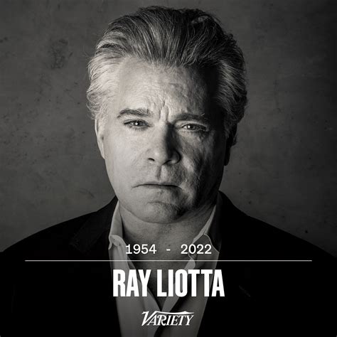 Variety On Twitter Ray Liotta The Legendary Actor Known For His