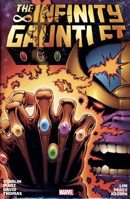 Infinity Gauntlet Omnibus Hc Dm Starlin Var Ed Marvel Comic Books