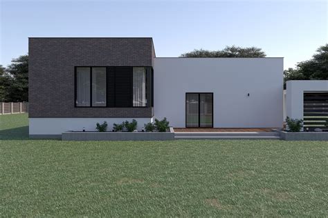 Exterior Visualization Of A Modern House Max Bogdan Cgarchitect
