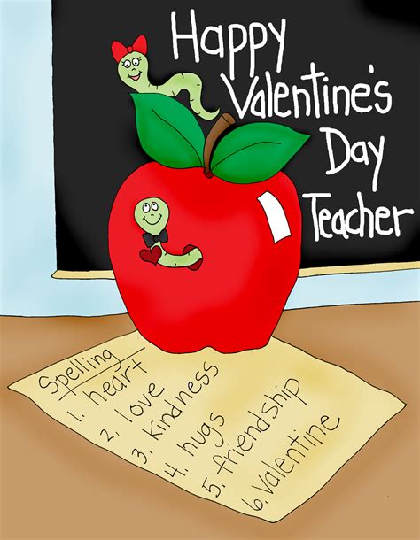 Free Dearie Dolls Digi Stamps: Apple for Teacher Valentine