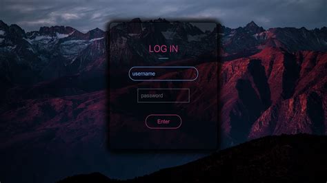 Beautiful Animated Login Form Using Only Html And Css Youtube