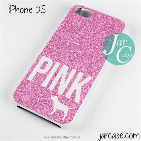 Pink Glitter Victorias Secret Phone Case For Iphone 44s55c5s66