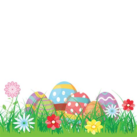 Colorful Easter Eggs Grass Vector, Grass Clipart, Colorful ...