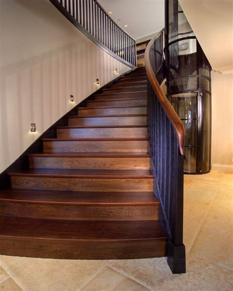 Modern Wood Staircase