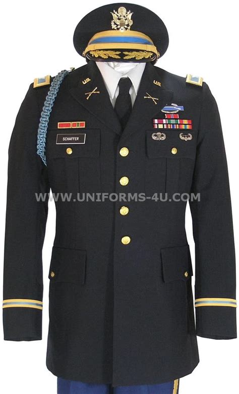 Us Army Officer Male Blue Army Service Uniform Asu