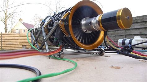 Mini Axial Turbojet Test 6 Youtube