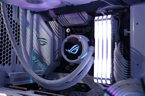 Rog Strix Lc 240 Rgb White Edition Cooling Asus Global