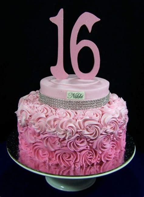 This 16th birthday cake was ordered by a loving mom for her daughter stephanie. 16th Birthday Cakes with Lovable Accent | Resolve40.com