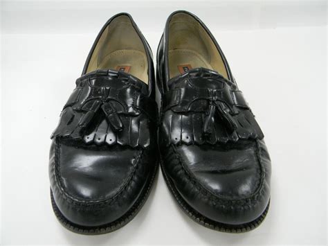 Florsheim Mens Slip On Dress Tassel Loafer Shoes Size 12 Ebay