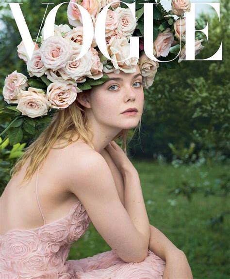 Pin By Fake It On Fake It Inspiration Board Elle Fanning Vogue