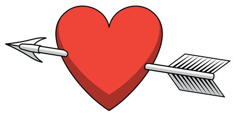 Download Library of png transparent download heart arrow png files ...